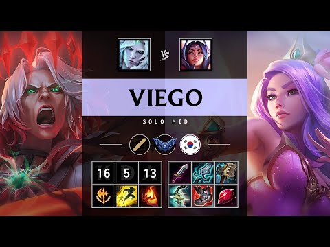 Viego Mid vs Irelia: Triple Kill, Godlike - KR Diamond Patch 25.S1.1