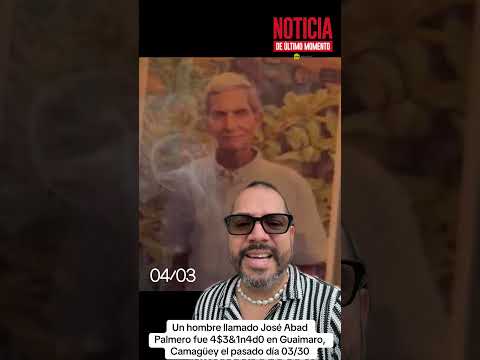 Homicidio en Guaimaro Camagüey, anciano pierde la vida