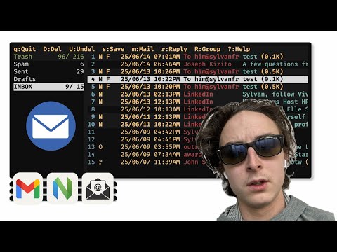 How I use email from the command line