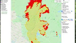 CalTopo Fire Map Quick Guide - Creek Fire 2020