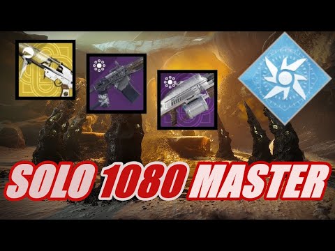 Solo Master 1080 Ordeal Nightfall - W/Witherhoard + Catalyst - Strange Terrain (Destiny 2)