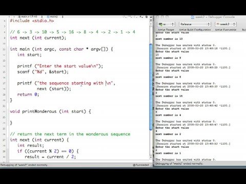 Coding Samples C: Extracting Digits Using % /, Recursion