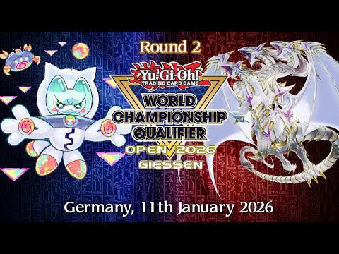 WCQ OPEN GIESSEN │ K9 Yummy VS Primite Blue-Eyes │ Round 2 Yu-Gi-Oh! January 2026