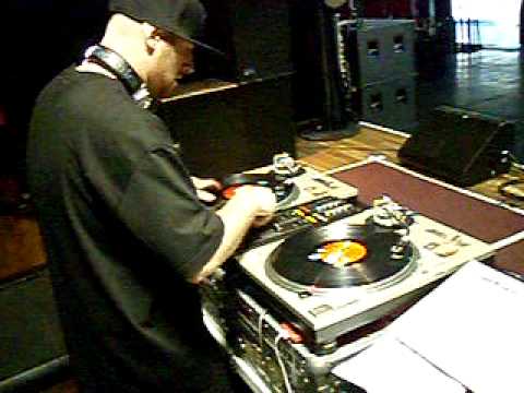 DJ Wicked at soundcheck before the Twiztid concert in Orlando.