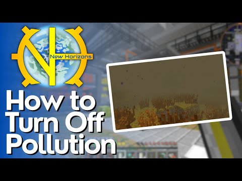 How to Turn off Pollution in Gregtech New Horizons