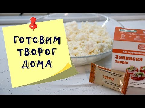 Как приготовить домашний творог на закваске БакЗдрав без мультиварки