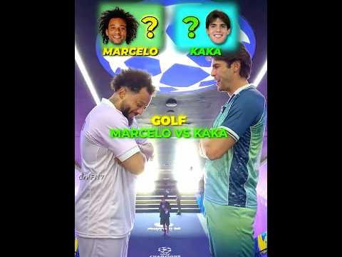 Marcelo Vs Kaka - Football Golf 😲