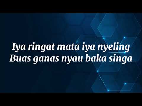 Anang Kelalu Sombong iban song (Karaoke)