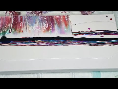 20 Color Oreo Swipe!  Acrylic Swiping-Fluid Art #oreoswipe#swipingacrylics#tammyandersonart