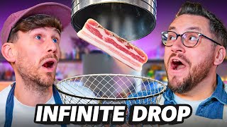 We Cook a Dish... But Ingredients Drop Every 2 Minutes!