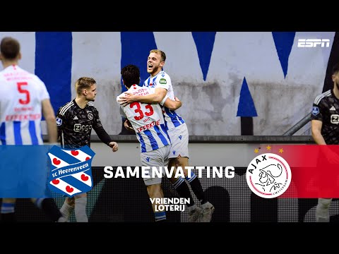 😱 De BAL is net NIET over de LIJN | Samenvatting sc Heerenveen - Ajax