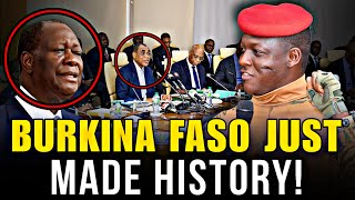 WEST IN TOTAL PANIC: Burkina Faso Seizes West Africa's Biggest Seat!