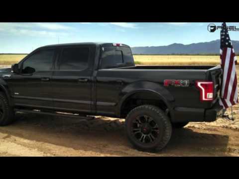 Fuel D569 Vapor Wheels Black & Machined with Dark Tint