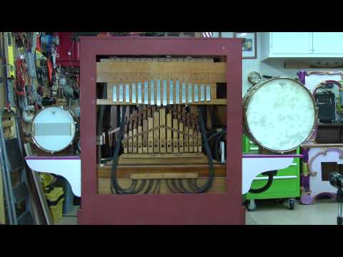 Artizan C2 Band Organ, Video #6 - Audio test- Happy Days Are Here Again