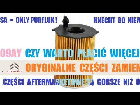 There's only one original, but is it always the same? Comparison of OE oil filters #Citroën #1109...