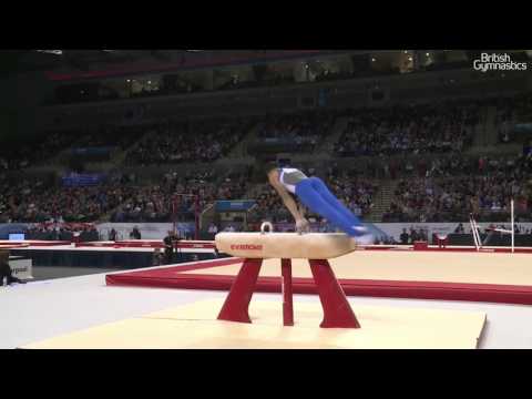 Joe Fraser GOLD Pommel Horse 2017 British Gymnastics Championships Men's Senior All Around