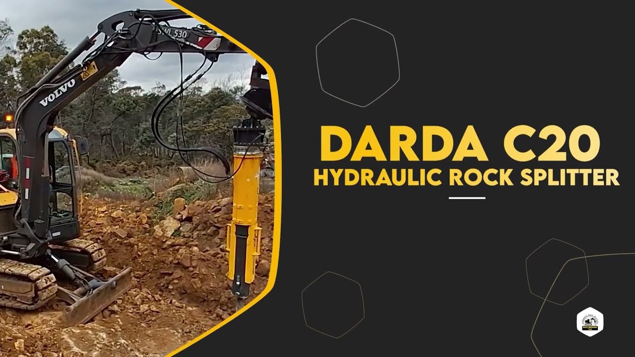DARDA C20 Hydraulic Rock Splitter