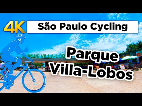 🚴🏻São Paulo, Parque Villa-Lobos Cycling Tour 2020 (4k Ultra HD 60fps)