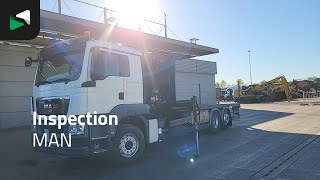 MAN TGS 26.400 6X2 HIAB 144 B S-2 Hiduo Kran Crane ADR Lift+steering flatbed truck | Image 4 - Autoline