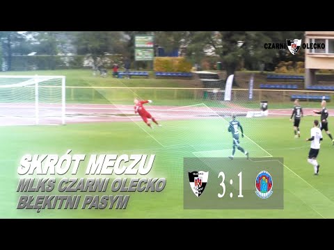 Skrót meczu - 13. Kolejka Ligi Okręgowej 2025/26 - MLKS Czarni Olecko vs Błękitni Pasym - 25.10.2025