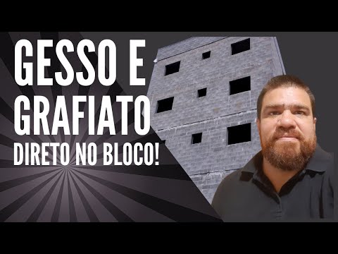 Plaster and textured paint without direct rendering on the block.