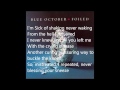 Blue October X-Amount of words (Lyrics on screen)