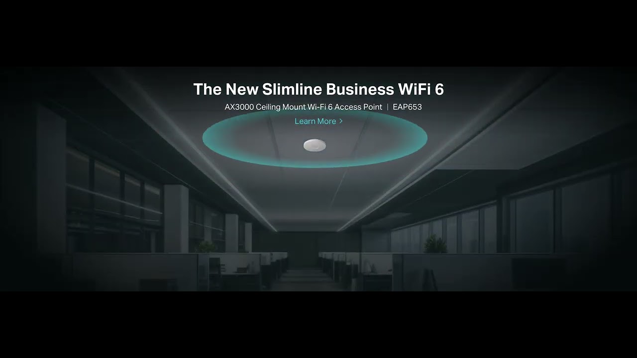 EAP653-Omada AX3000 Ceiling Mount WiFi 6 Access Point