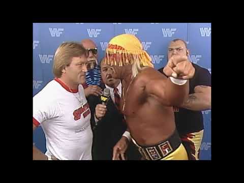 Paul Orndorff Hulk Hogan Bam Bam Bigelow Billy Graham Survivor Series promo - 11/19/1987 - WWF