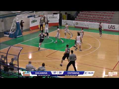 Giulia Basket Giulianova-Rossella Civitanova 69-50, gli highlights