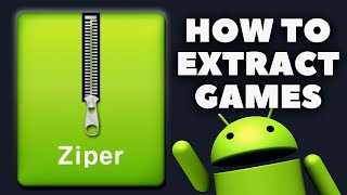 How To Extract Games On Android Using 7zipper
