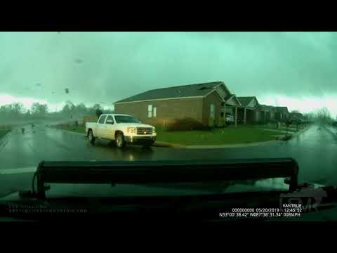 03-17-2021 Moundville, AL - Inside Tornado