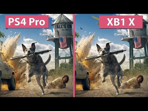 [4K] Far Cry 5 – PS4 Pro vs. Xbox One X Graphics Comparison