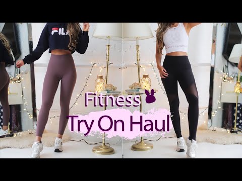 Fitness Clothing Try-On Haul | Lululemon/ Aloyoga/ Fabletics/ Adidas