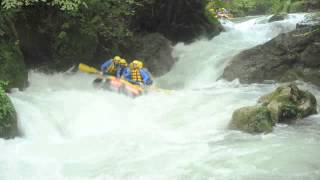 preview picture of video 'Rafting estremo sulla cascata delle Marmore'