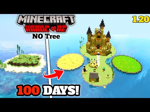 I Survived 100 days on Island in Minecraft Hardcore1.20