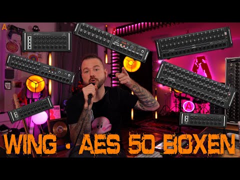 Wing - AES 50 Boxen - but which one?