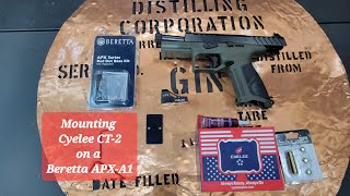 Mounting a Cyelee CT2 on a Beretta APX!