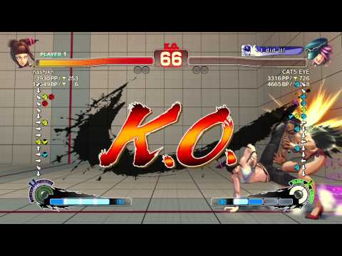 nashikn (Juri) vs CAT5 EYE (Poison)