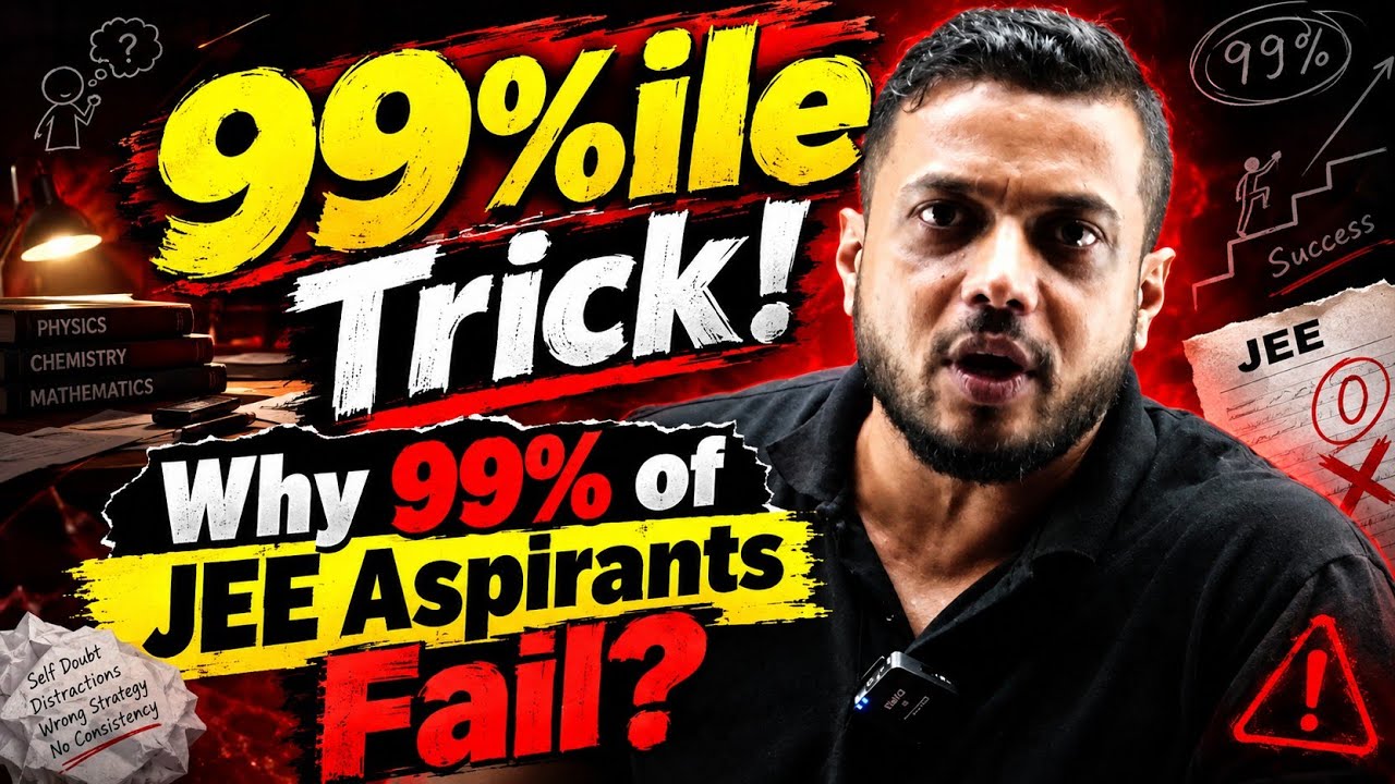 99%ile Trick |Toppers Mentality 🔥| Rajwant Sir JEE Master Plan | NTA JEE  | PhysicsWallah