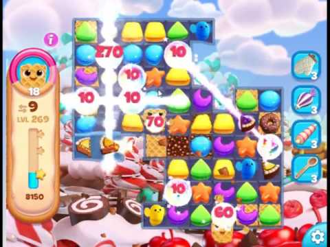 Cookie Jam Blast Level 269 - NO BOOSTERS 🍪 | SKILLGAMING OFFICIAL