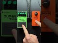 Slow Rate Vintage BOSS PH2 SUPER PHASER Vs MXR Phase 90 M101 Guitar Guitarfx Mxr Boss