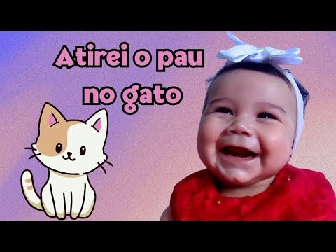 Atirei o Pau no Gato! 🎶😸 Música Infantil #nãoatireopaunogato #músicasparabebês #músicainfantil