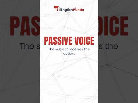 "Mastering Active & Passive Voice with Vinod Shankaran Sir | Complete Guide!"#shorts#englishfunda