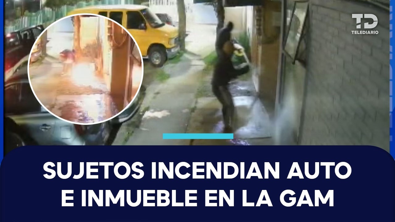 Hombres rocían gasolina y prenden fuego a un automóvil y una vivienda en GAM