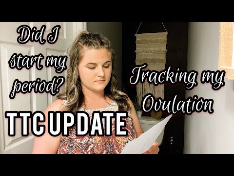 TRACKING MY OVULATION | DID I START MY PERIOD? | TTC BABY #3 UPDATE | MEGA MOM