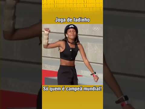 RAYSSA LEAL É CAMPEÃ MUNDIAL DE SKATE STREET! 💃 #shorts