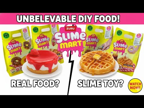 NEW ZURU Slime Mart Unboxing & Review - So Satisfying! ASMR
