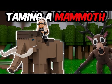SURVIVING 99 NIGHTS IN THE FOREST with a PET MAMMOTH
