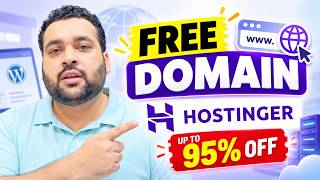 Hostinger Domain Coupon Code Get Up to 95% Discount and Free Domain   Domain