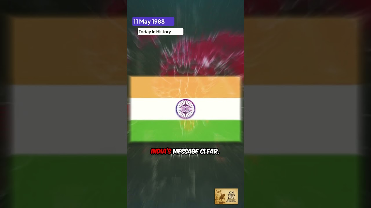 May 11, 1998: India Goes Nuclear – Pokhran-II Tests Begin